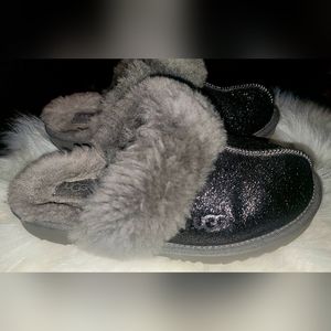 Ugg metallic cozy slipper